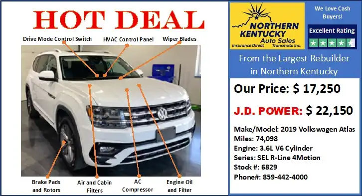 2019 Volkswagen Atlas 3.6L V6 SEL R-Line Tiptronic 4MOTION's photo