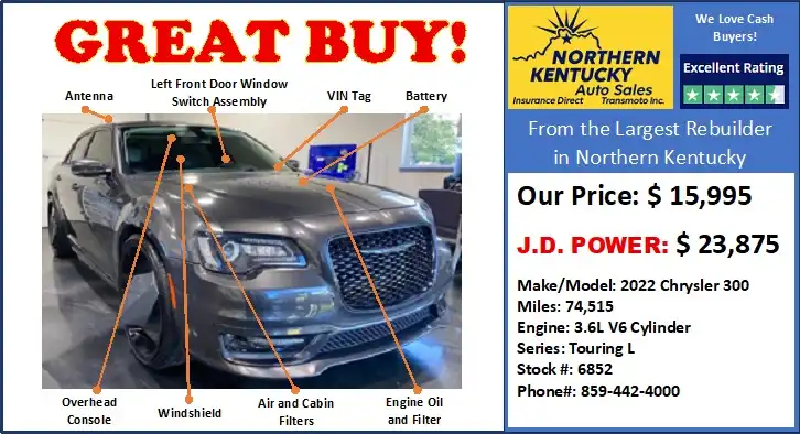 2022 Chrysler 300 Touring L RWD's photo