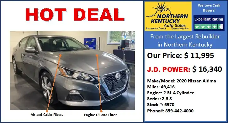 2020 Nissan Altima 2.5 S's photo