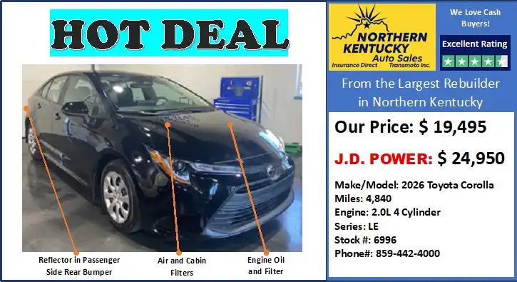 2026 Toyota Corolla LE CVT's photo