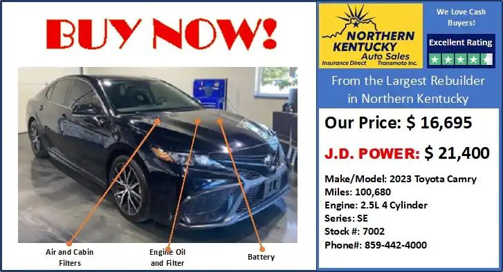 2023 Toyota Camry SE's photo