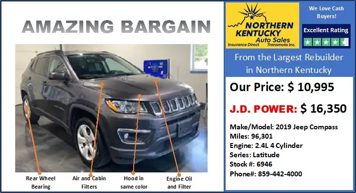 2019 Jeep Compass Latitude 4WD photo 1