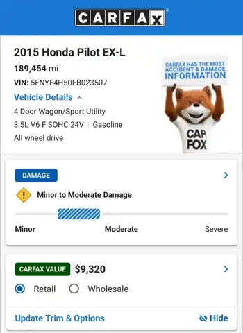 2015 Honda Pilot EX-L 4WD's photo
