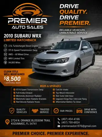 2010 Subaru Impreza 2.5 WRX Limited's photo
