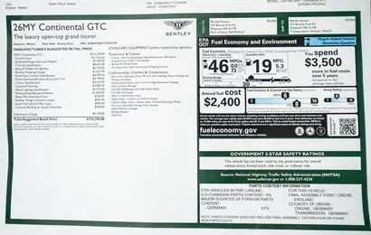2026 Bentley Continental GT Base photo 4