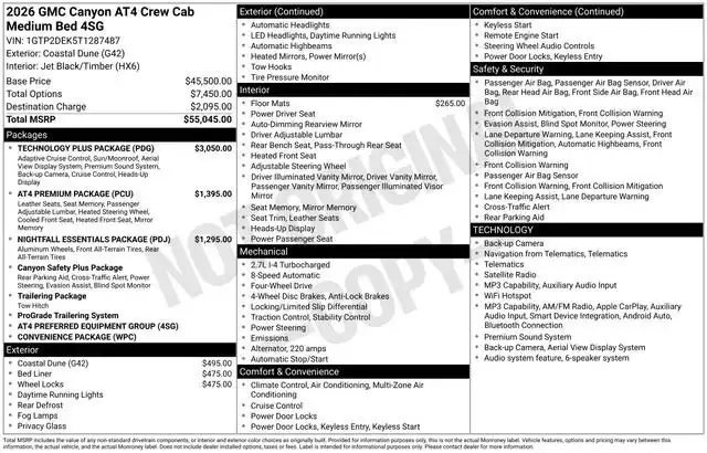 2026 GMC Canyon 4WD AT4 Crew Cab Short Box's photo