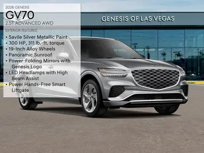 2026 Genesis GV70 2.5T Advanced AWD photo 3