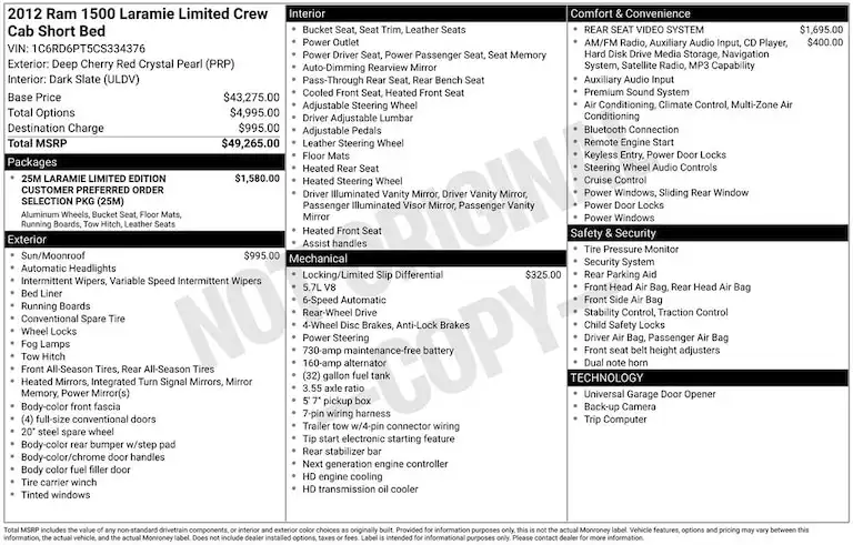 2012 RAM 1500 Laramie Longhorn Edition Crew Cab's photo