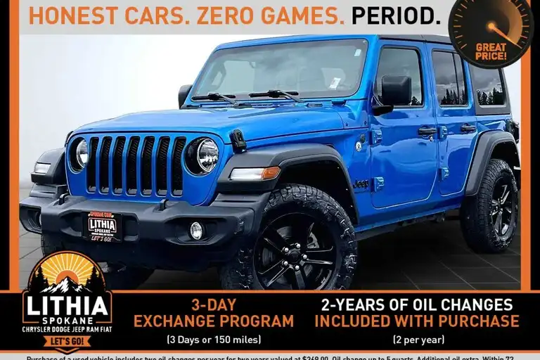 2023 Jeep Wrangler Altitude's photo