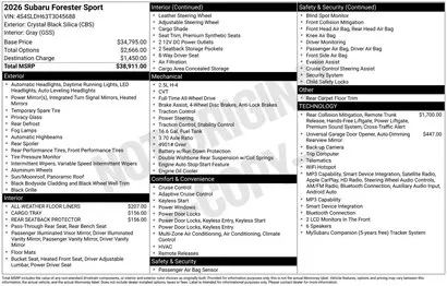2026 Subaru Forester undefined photo 2