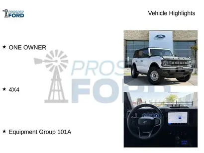 2025 Ford Bronco Base 4x4 photo 5