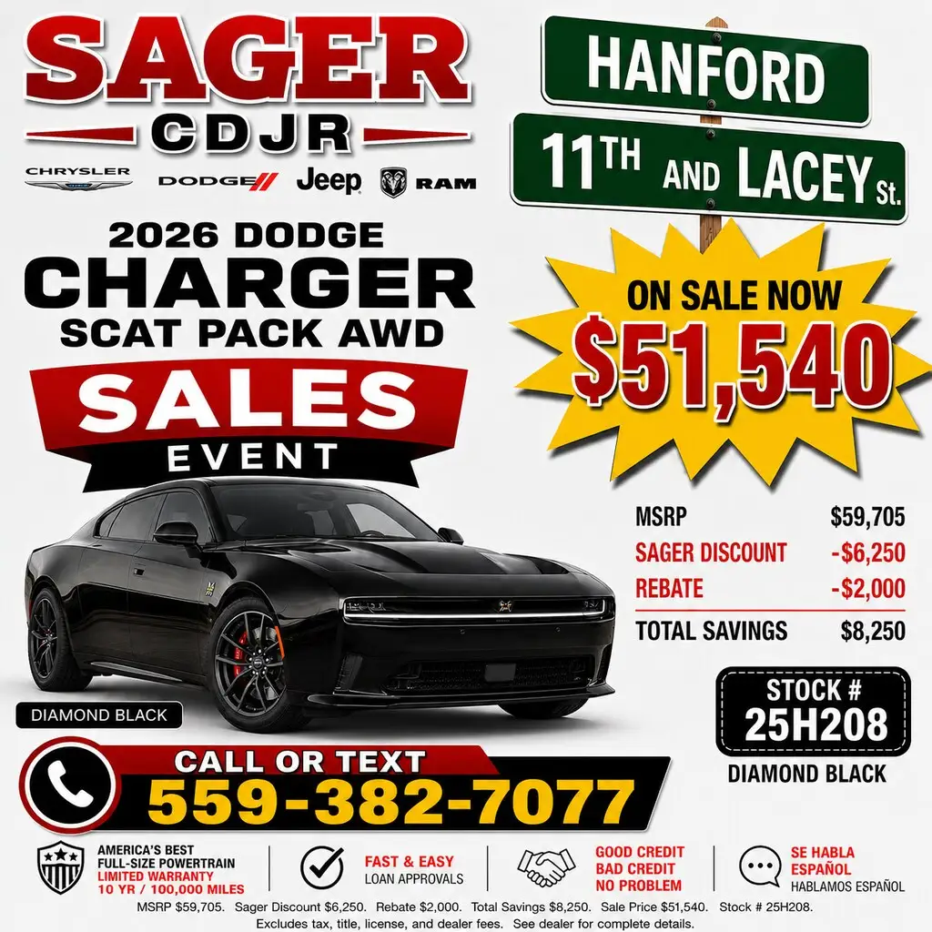 2026 Dodge Charger Scat Pack AWD photo 1