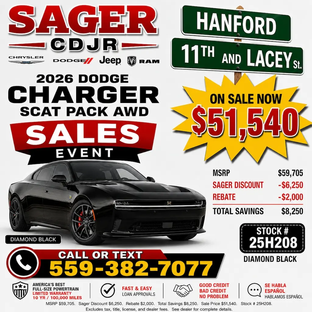 2026 Dodge Charger Scat Pack AWD photo 1