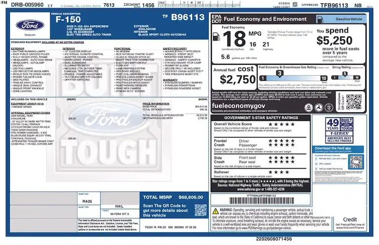 2026 Ford F-150 Tremor 4x4 SuperCrew 5-1/2 Box's photo