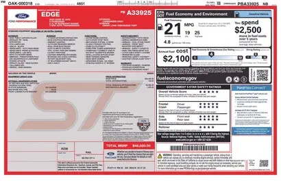 2023 Ford Edge ST AWD photo 3