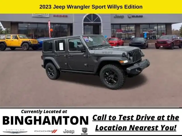 2023 Jeep Wrangler Sport's photo