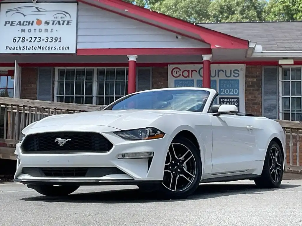 2020 Ford Mustang EcoBoost Premium Convertible's photo