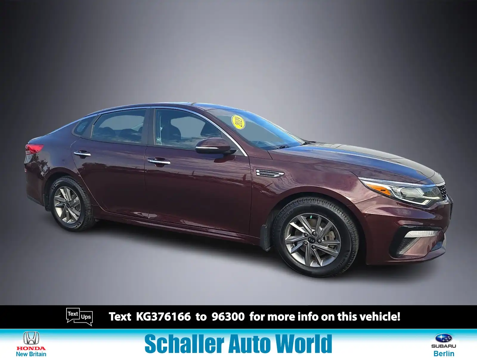 2019 Kia Optima LX Auto's photo