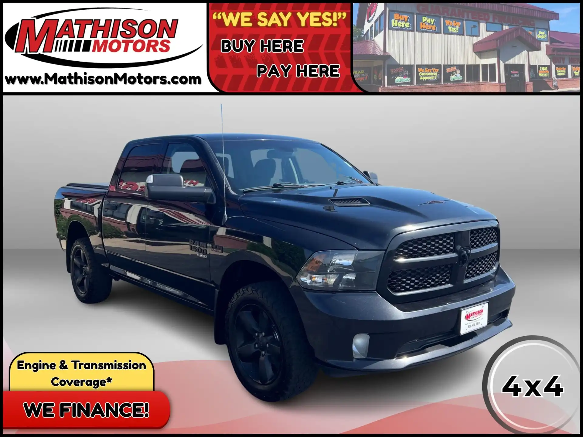 2019 RAM 1500 Classic Express Crew Cab 4x4 5'7's photo