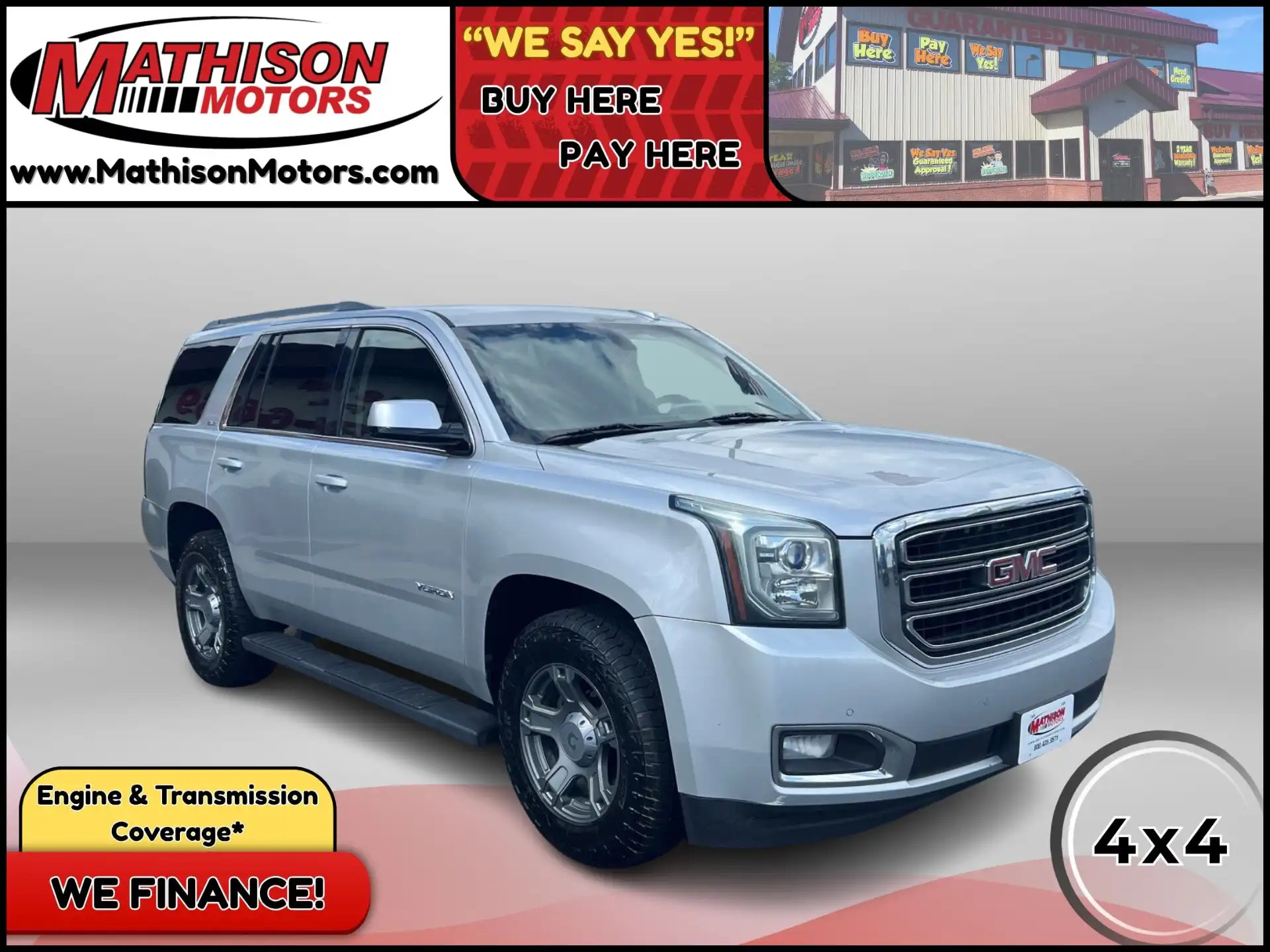 2016 GMC Yukon 4WD SLE's photo
