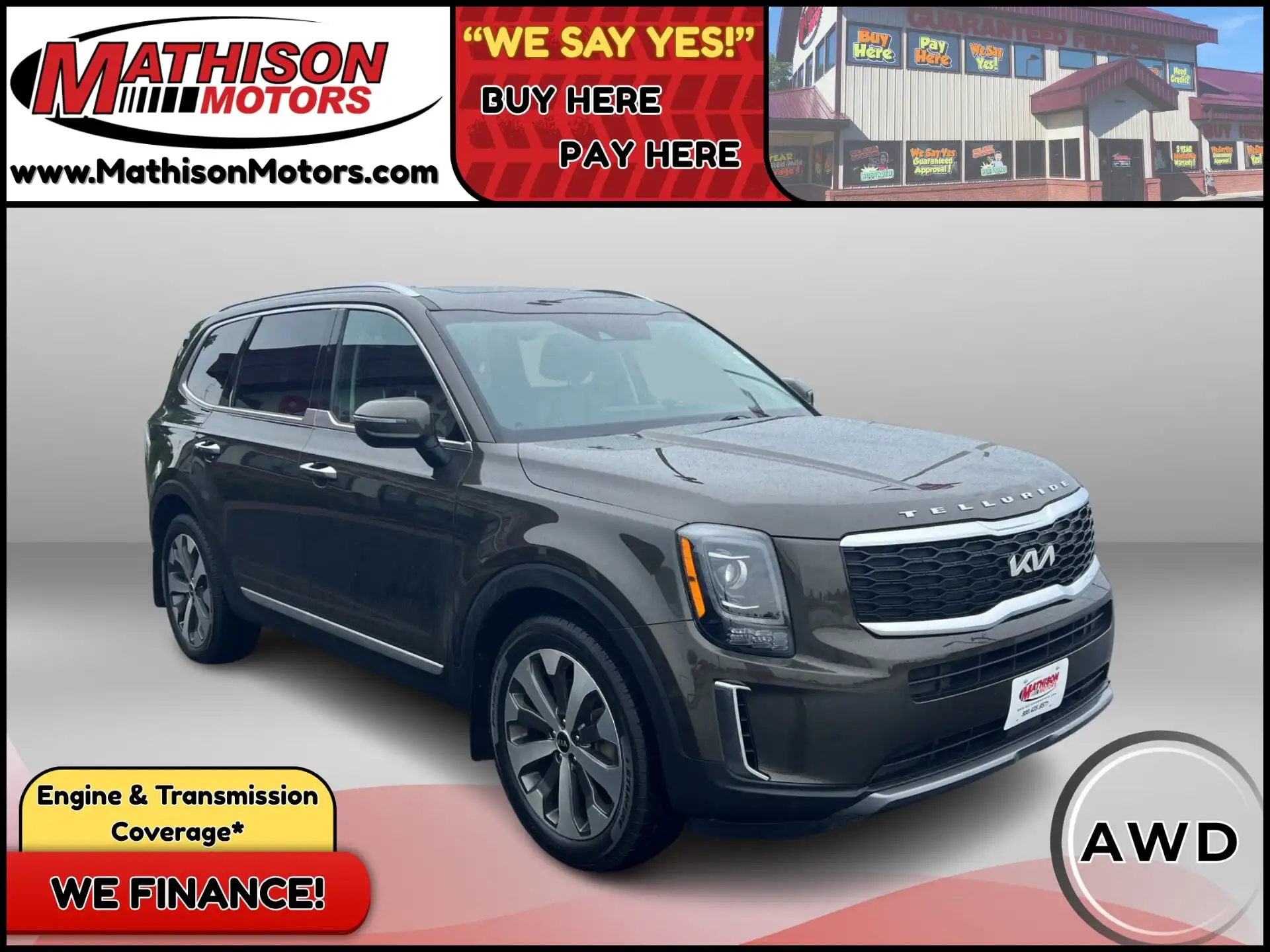 2022 Kia Telluride S AWD's photo
