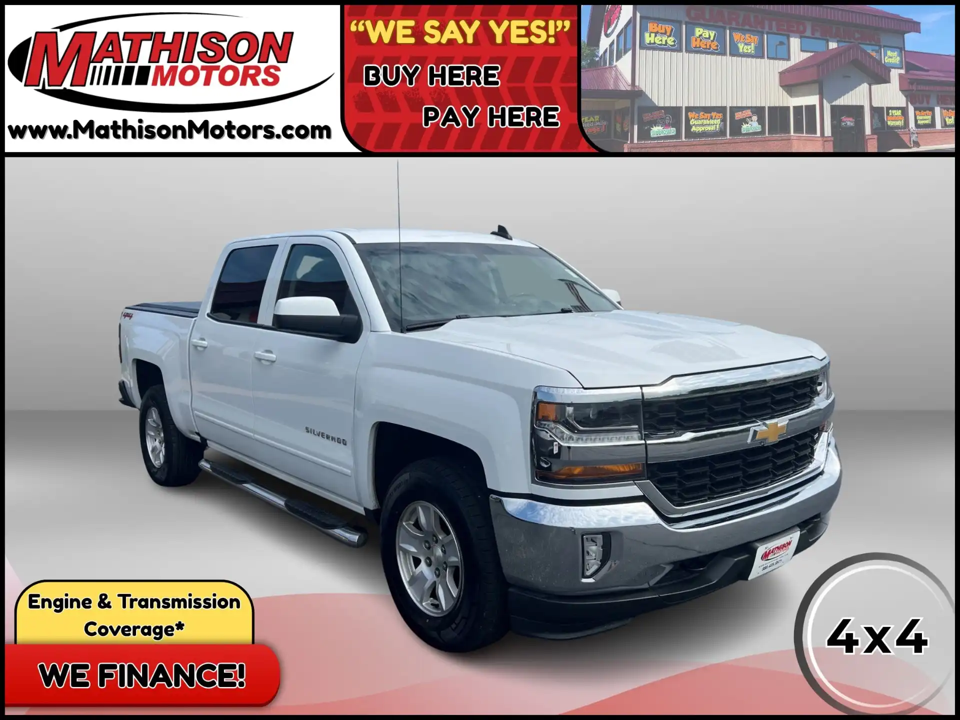 2017 Chevrolet Silverado 1500 LT 4X4 Crew Cab Short Box's photo