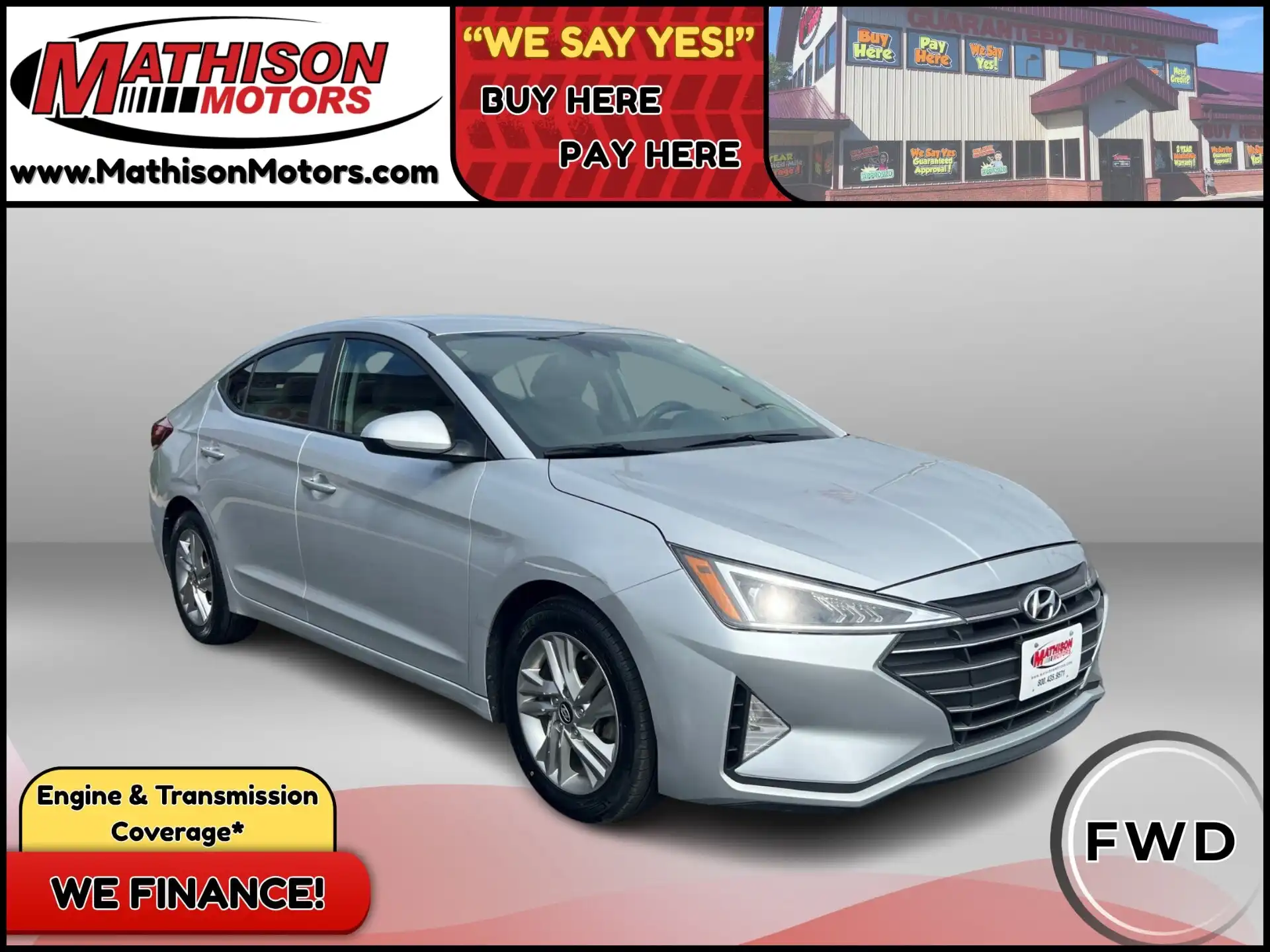 2019 Hyundai Elantra 2.0 SEL SULEV A T's photo
