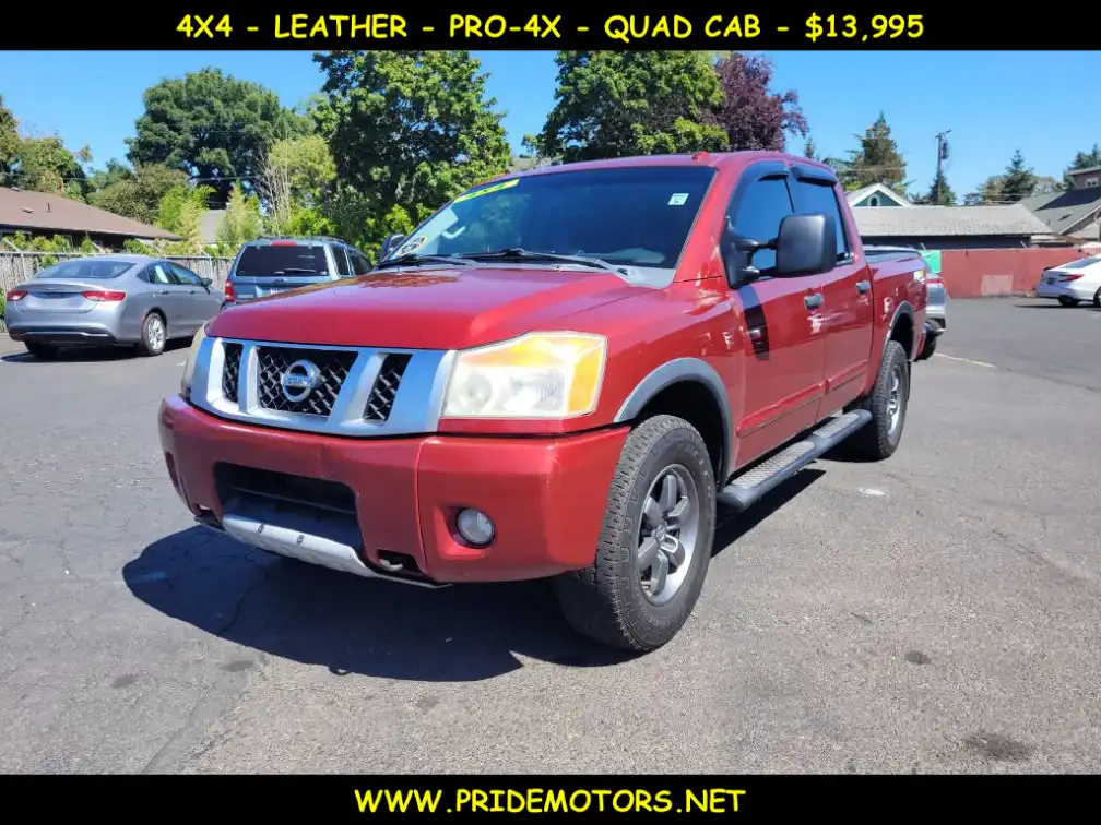 2013 Nissan Titan PRO-4X 4X4 Crew Cab SWB's photo