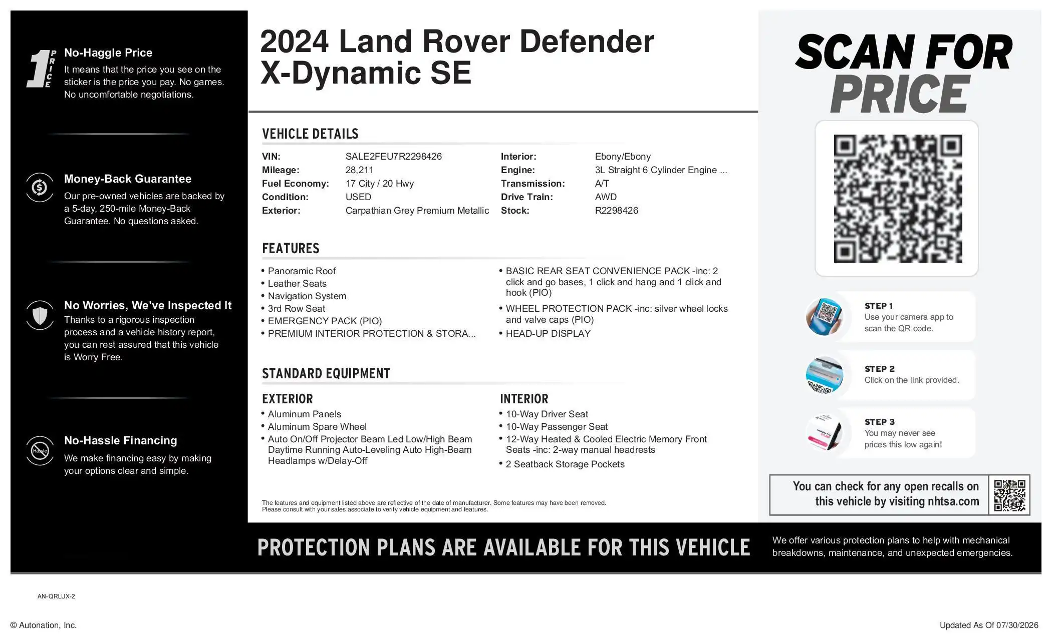 2024 Land Rover Defender 130 X-Dynamic SE P400's photo