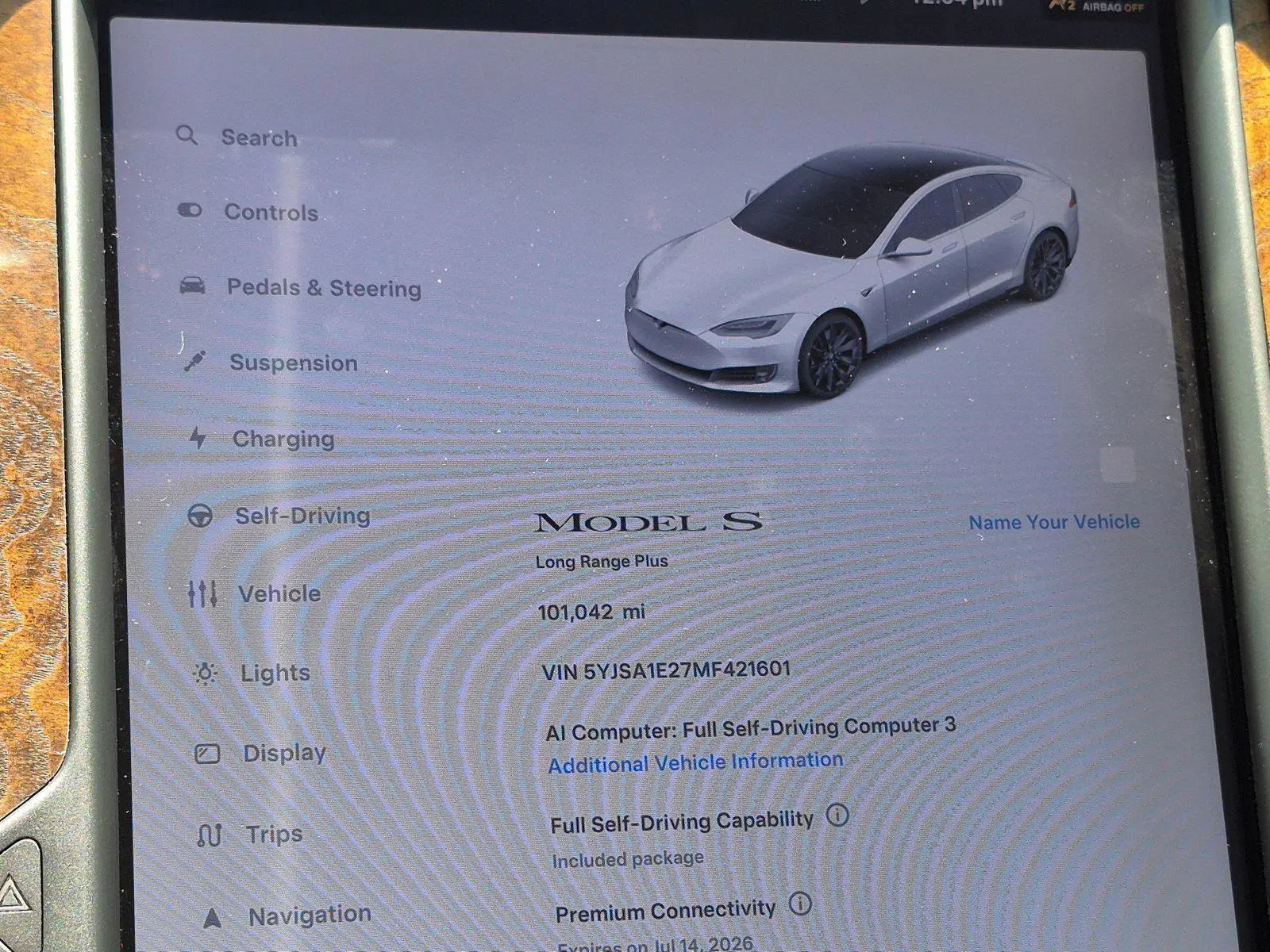 2021 Tesla Model S Long Range Plus photo 5