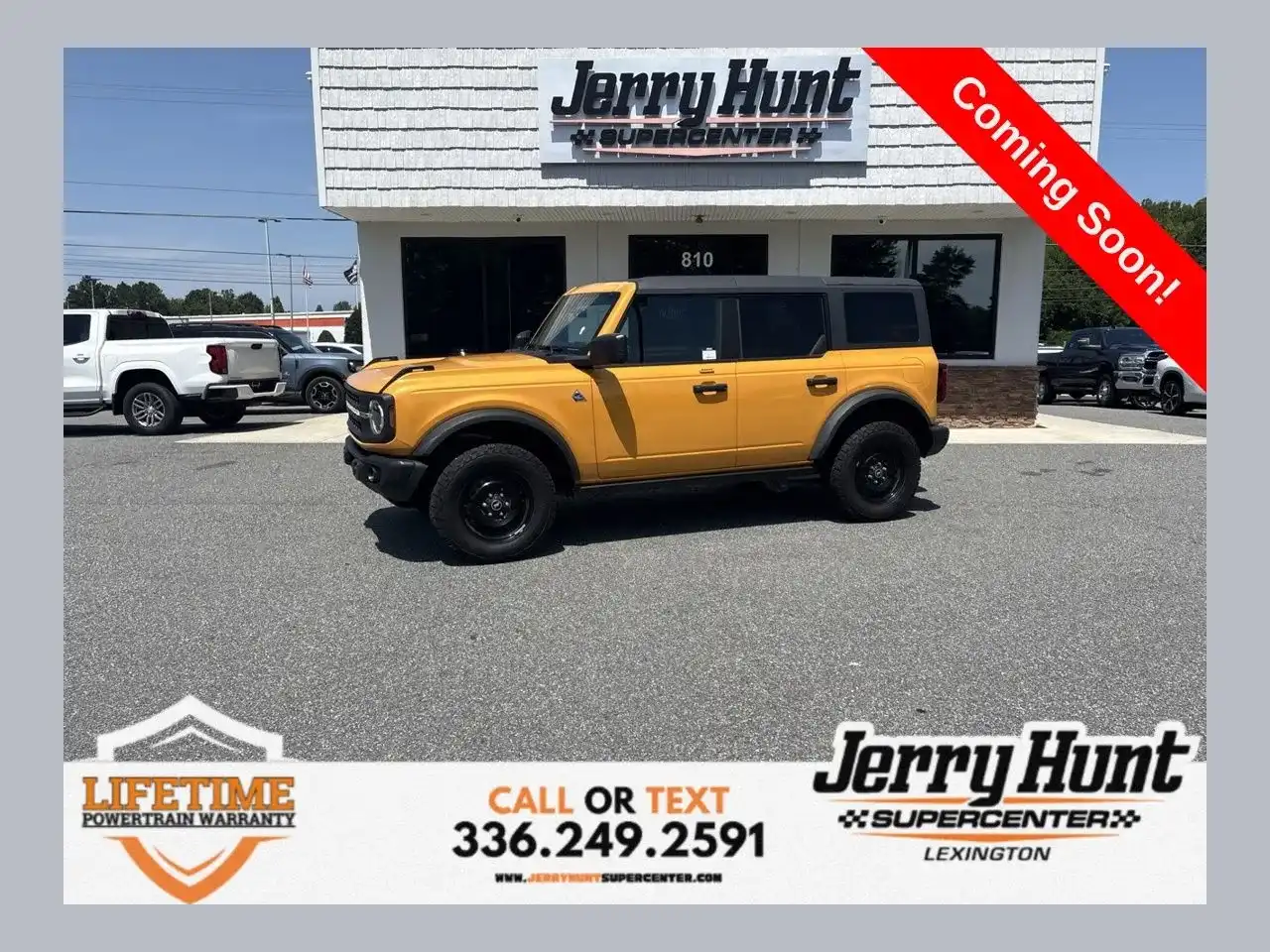 2022 Ford Bronco Black Diamond Mid (322A) 4x4's photo