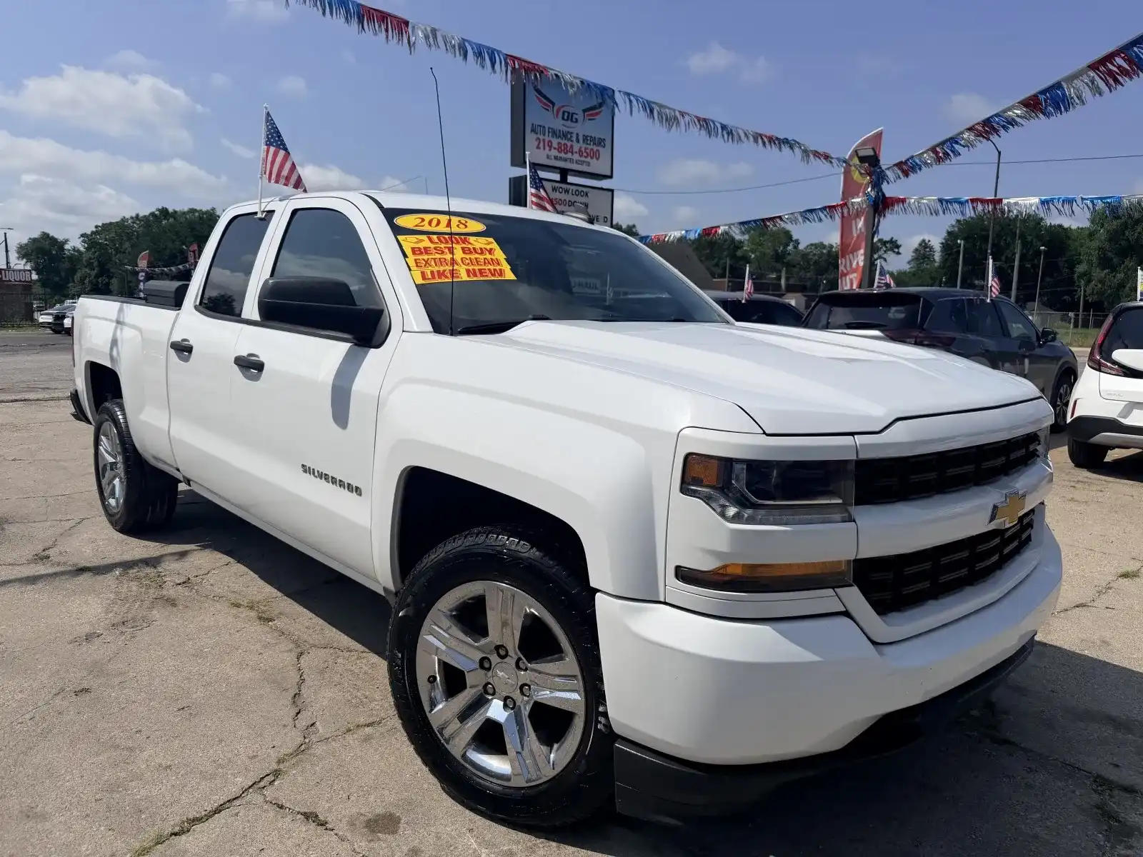 2018 Chevrolet Silverado 1500 Custom Double Cab Standard Box's photo