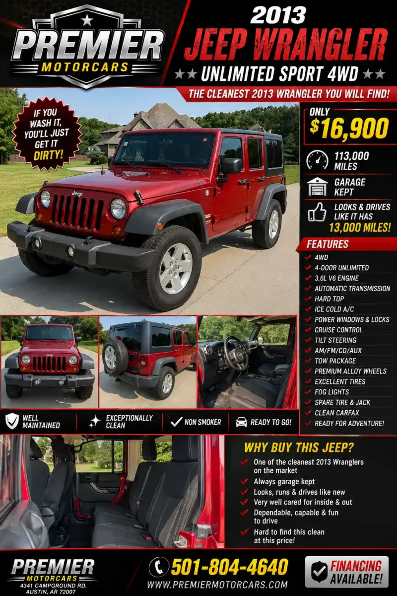 2013 Jeep Wrangler Sport's photo