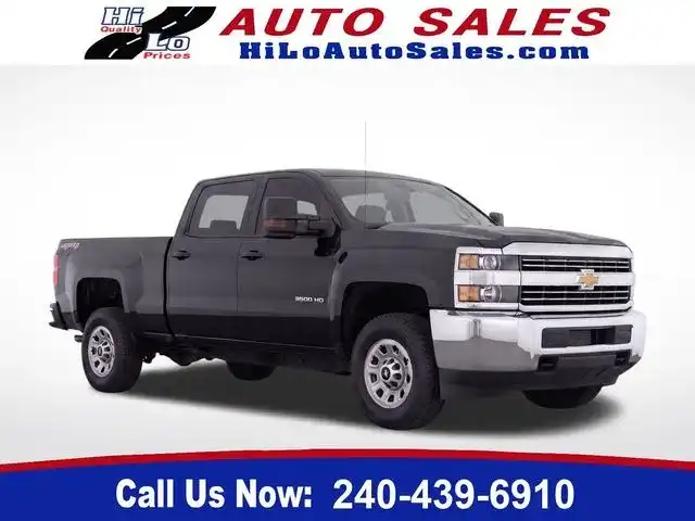 2017 Chevrolet Silverado HD Work Truck 4WD Crew Cab Long Box SRW's photo