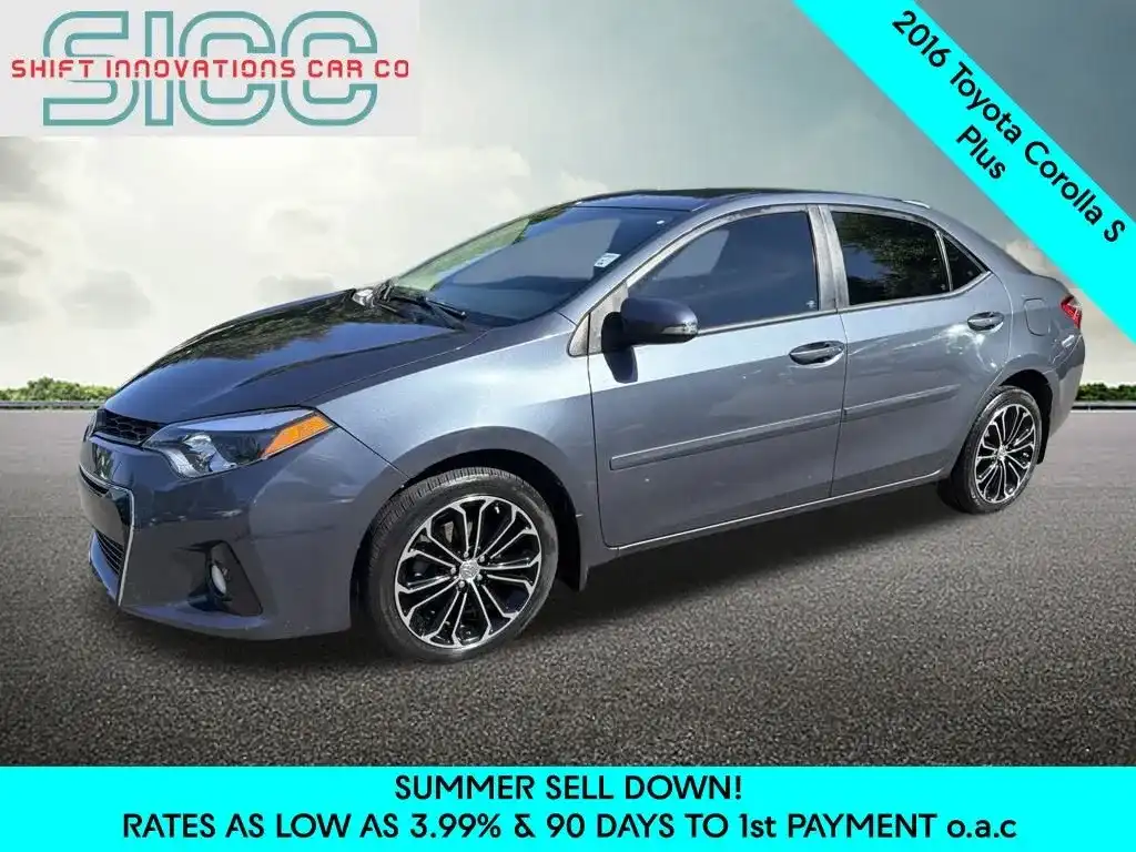 2016 Toyota Corolla S Plus AT's photo