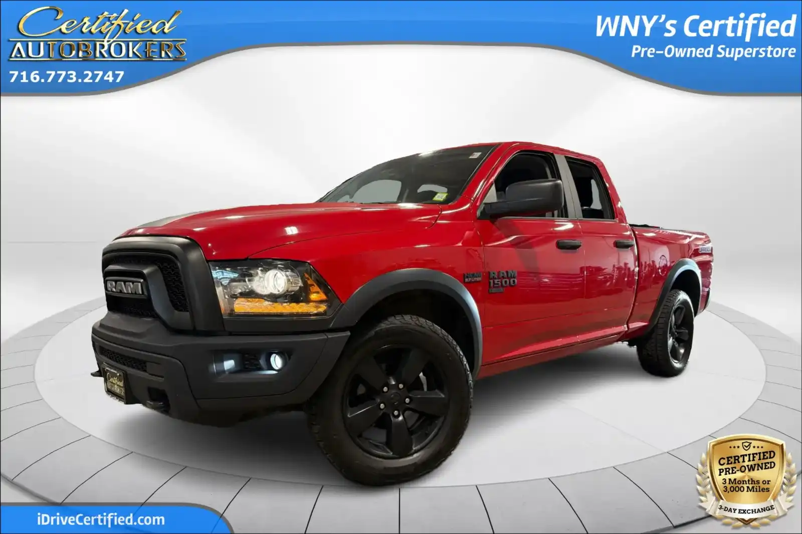 2020 RAM 1500 Classic Warlock 4x4 Quad Cab 6'4's photo