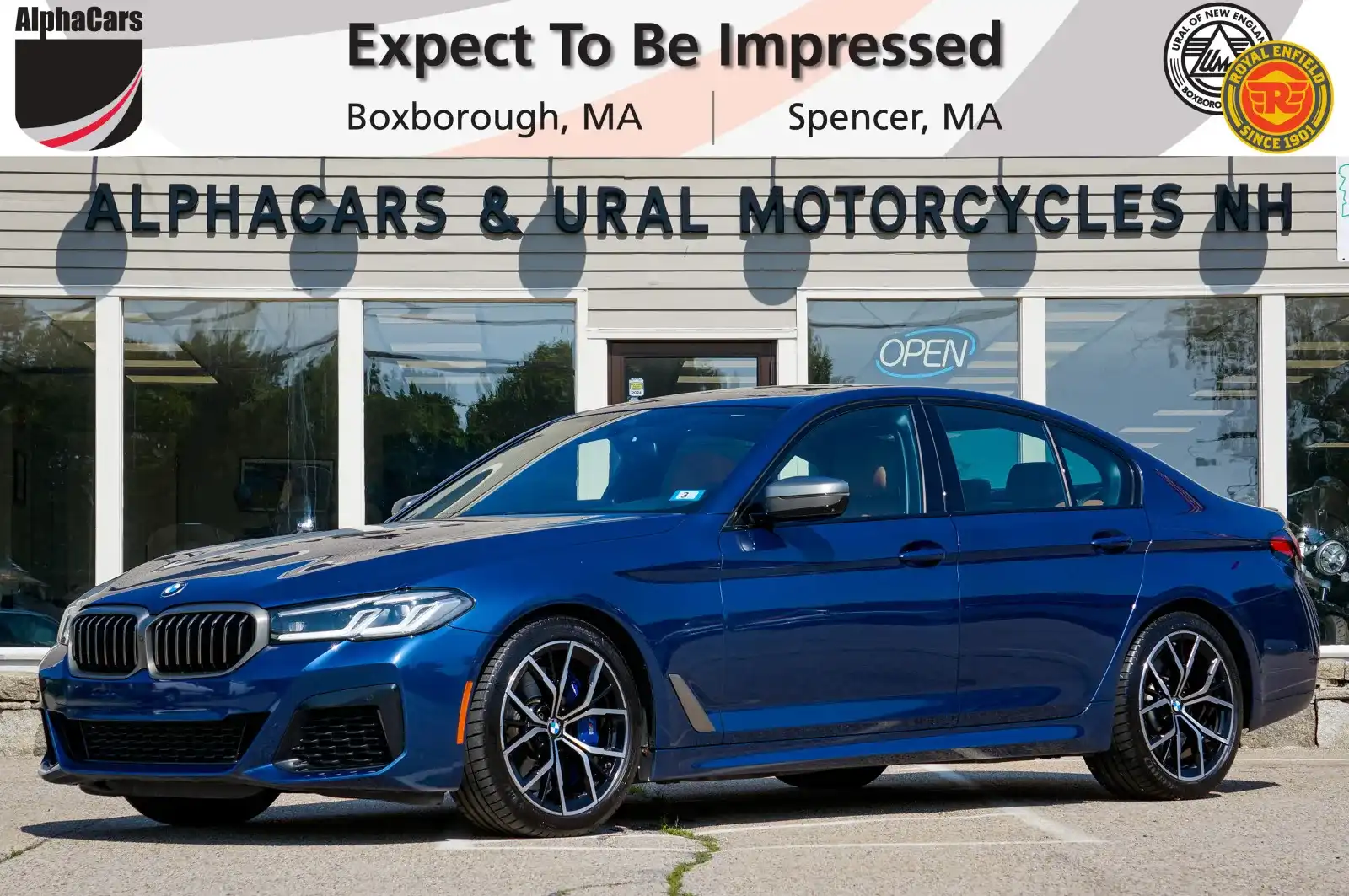 2022 BMW 5 Series M550i xDrive Sedan's photo