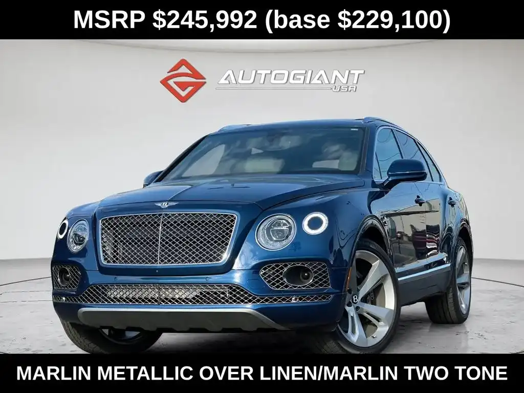 2018 Bentley Bentayga W12's photo