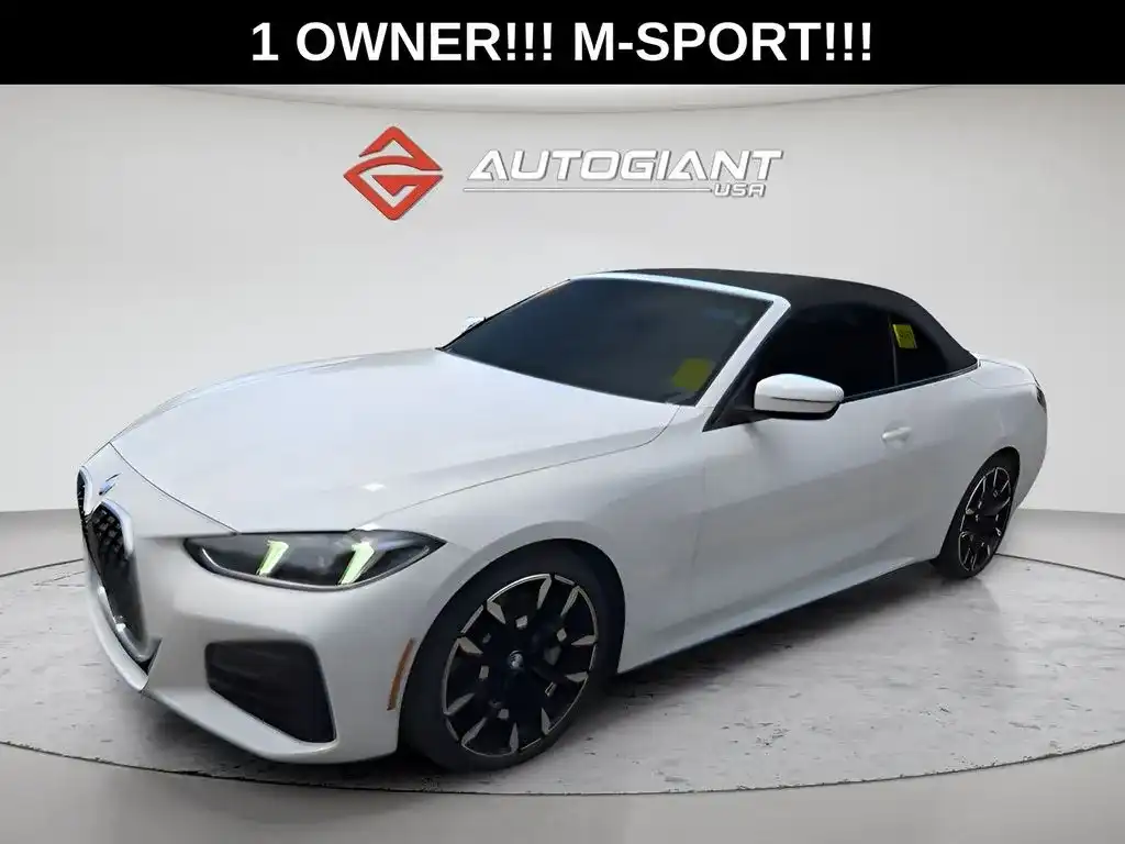 2026 BMW 4 Series 430i Convertible's photo
