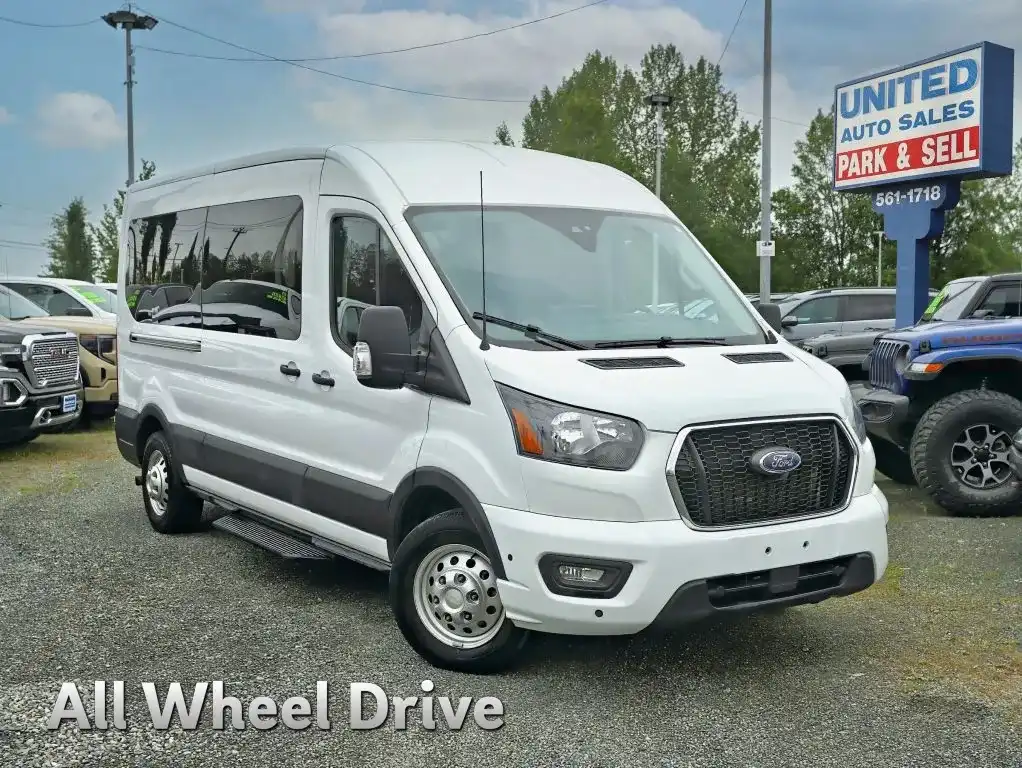 2024 Ford Transit 350 XLT Med Roof Sliding Pass. 148 AWD's photo