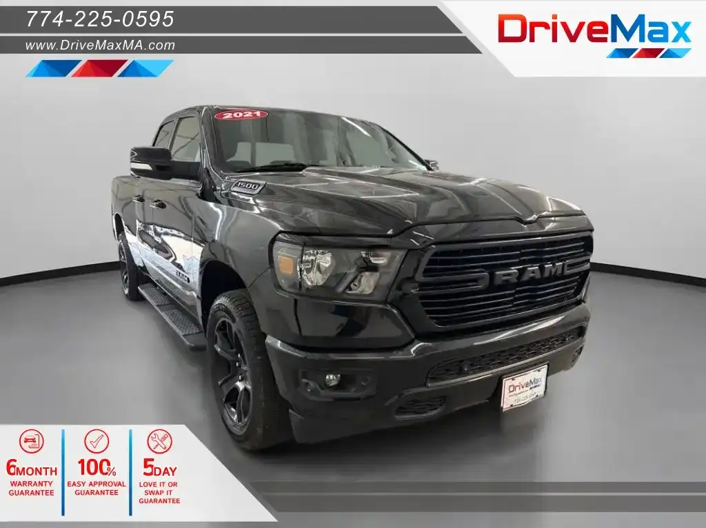 2021 RAM 1500 Big Horn/Lone Star 4x4 Quad Cab 6'4's photo