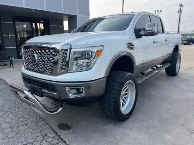 2016 Nissan Titan XD Platinum Reserve Diesel Crew Cab 4x4 SWB's photo