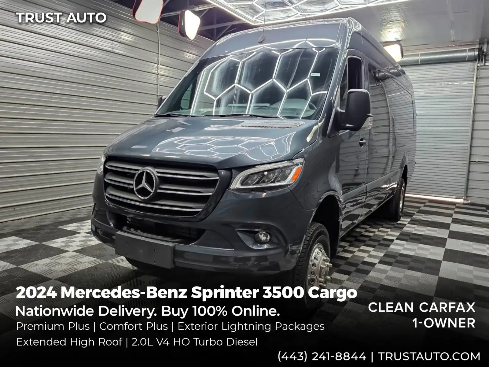 2024 Mercedes-Benz Sprinter 3500XD 170 Ext WB High Roof 4x4's photo