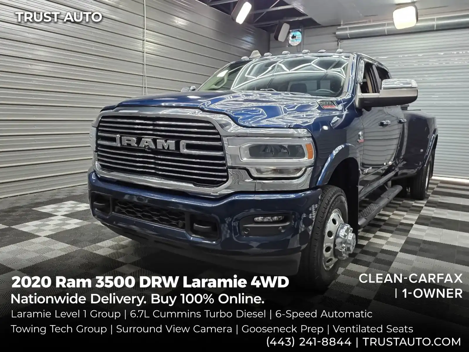 2020 RAM 3500 Laramie 4X4 Crew Cab LWB's photo