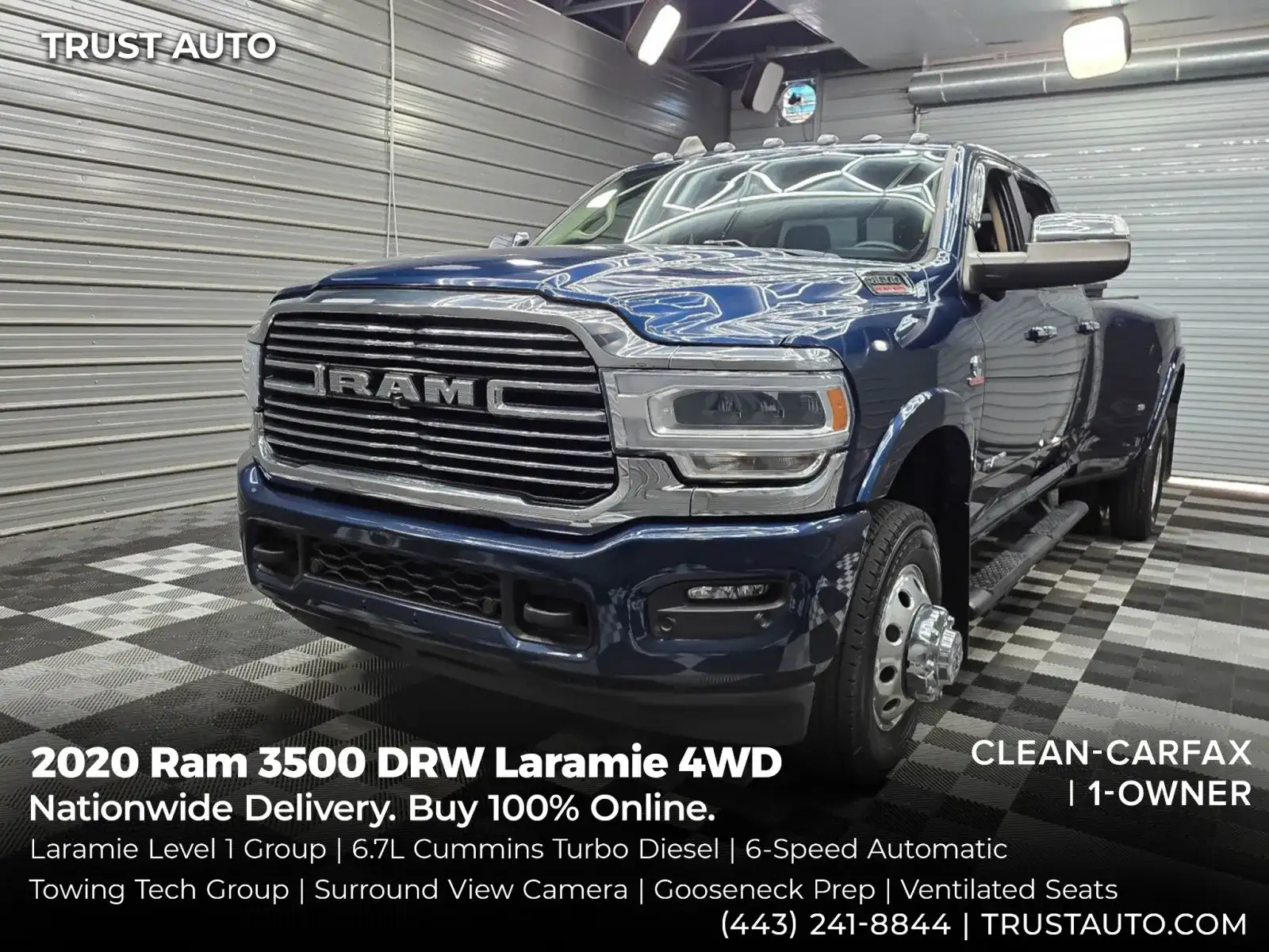 2020 RAM 3500 Laramie 4X4 Crew Cab LWB's photo