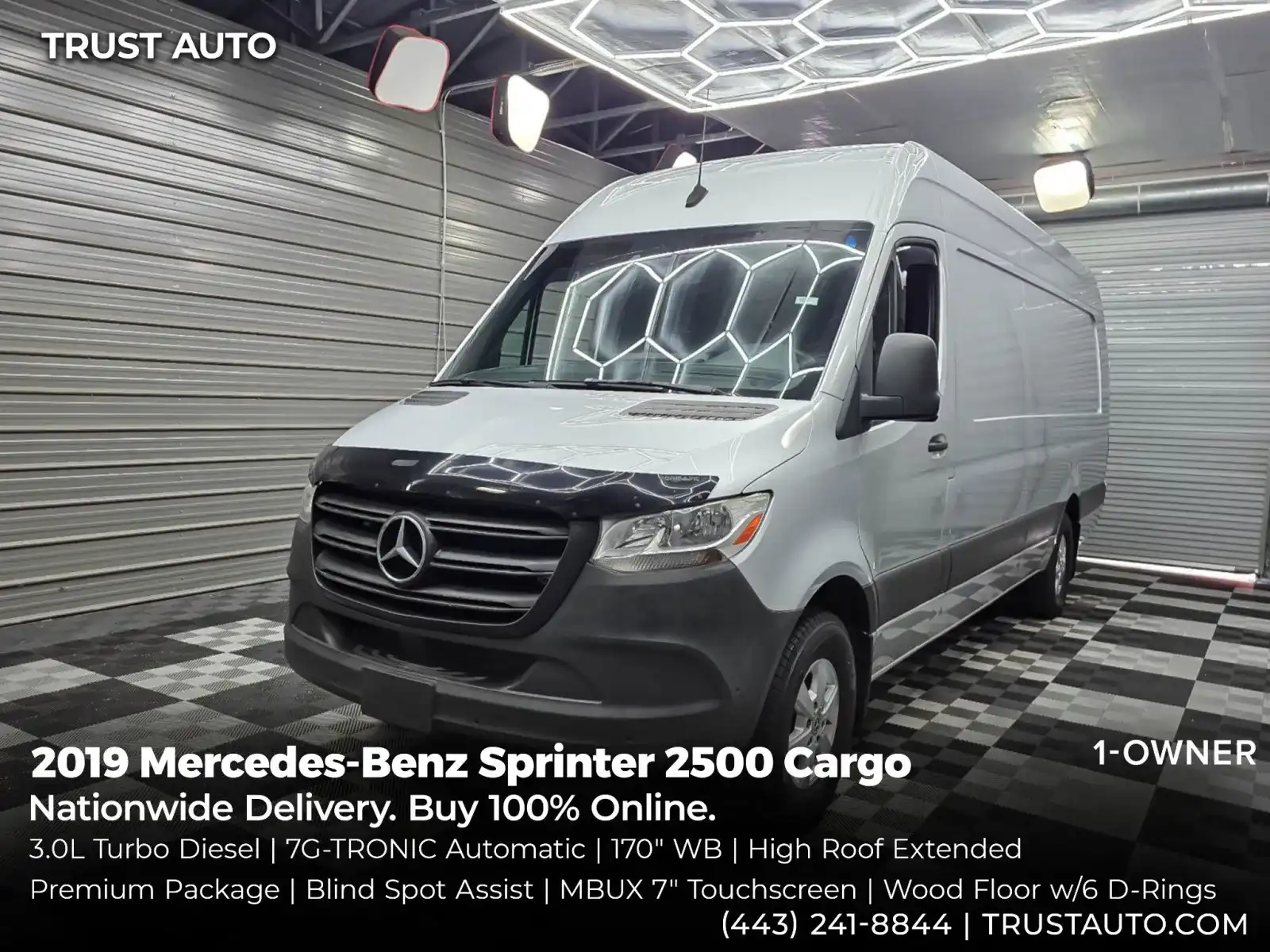 2019 Mercedes-Benz Sprinter 2500 170 WB Ext High Roof's photo