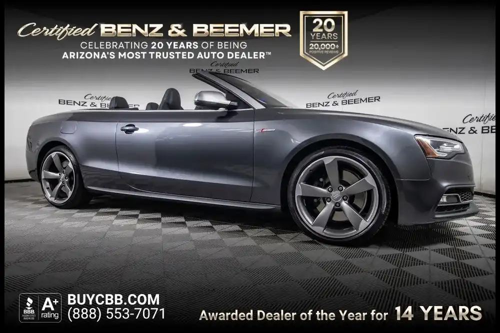 2015 Audi S5 Cabriolet 3.0T quattro S tronic Premium Plus's photo