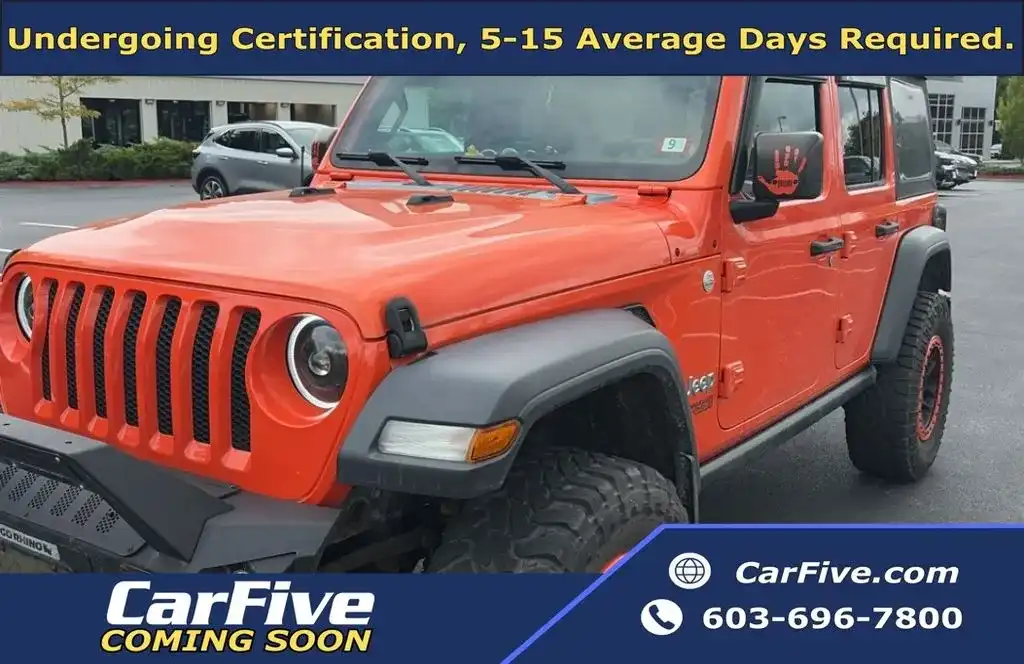 2018 Jeep Wrangler Sport's photo