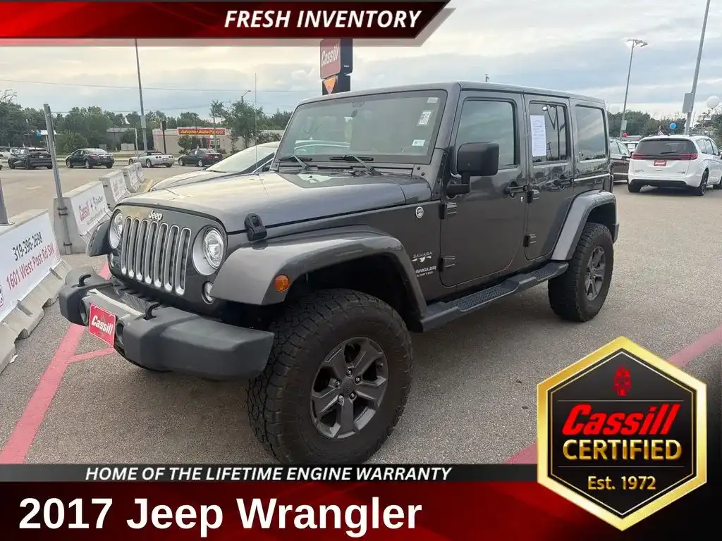 2017 Jeep Wrangler Sahara's photo