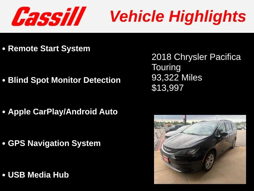 2018 Chrysler Pacifica Touring photo 3